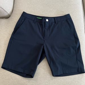 Bonobos Men’s Highland golf shorts size 32, 8inch inseam navy
